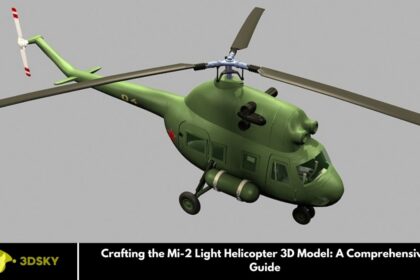 Crafting the Mi-2 Light Helicopter 3D Model: A Comprehensive Guide