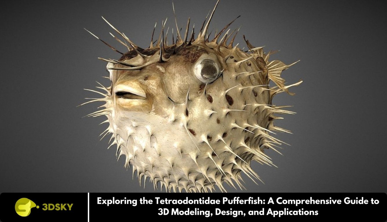 Exploring the Tetraodontidae Pufferfish: A Comprehensive Guide to 3D Modeling, Design, and Applications