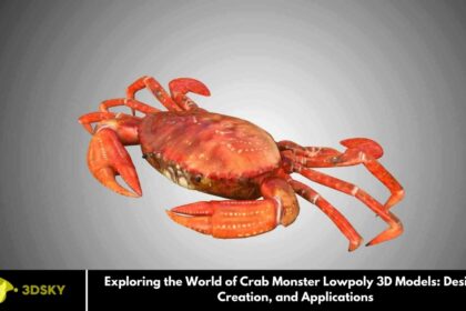 Exploring the World of Crab Monster Lowpoly 3D Models: Design, Creation, and Applications