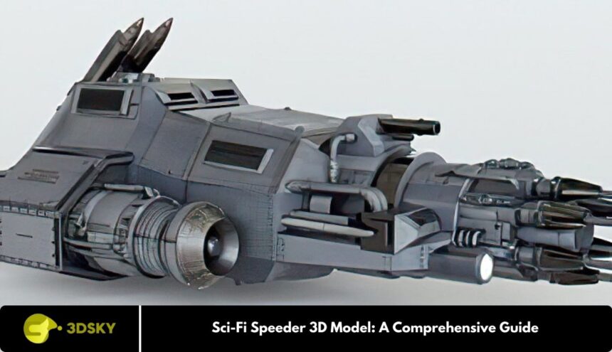Sci-Fi Speeder 3D Model: A Comprehensive Guide