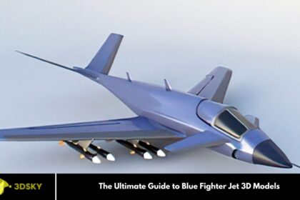 The Ultimate Guide to Blue Fighter Jet 3D Models