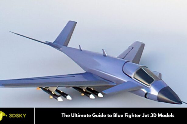The Ultimate Guide to Blue Fighter Jet 3D Models