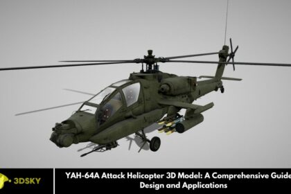 YAH-64A Attack Helicopter 3D Model: A Comprehensive Guide to Design and Applications