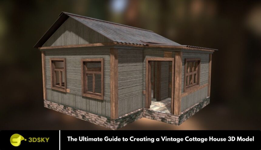 The Ultimate Guide to Creating a Vintage Cottage House 3D Model